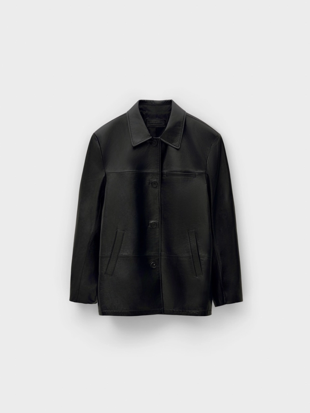 로우클래식 Real Leather Work Jacket_Black 상품 이미지 1