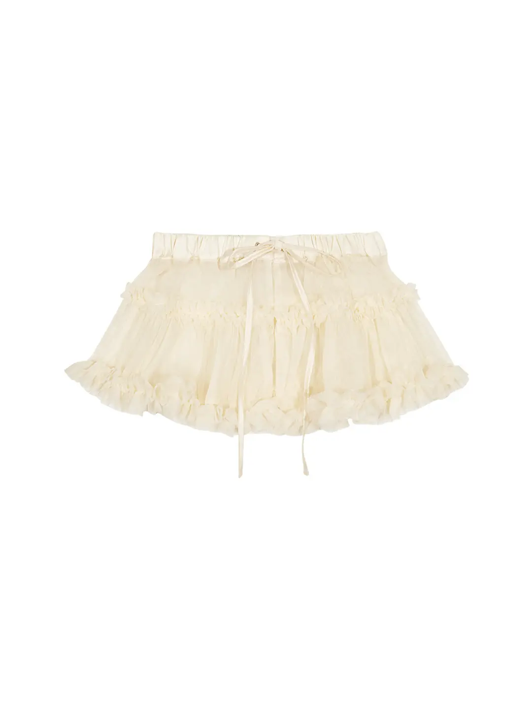 마가린핑거스 TUTU SKIRT BELT (CREAM) 상품 이미지 3