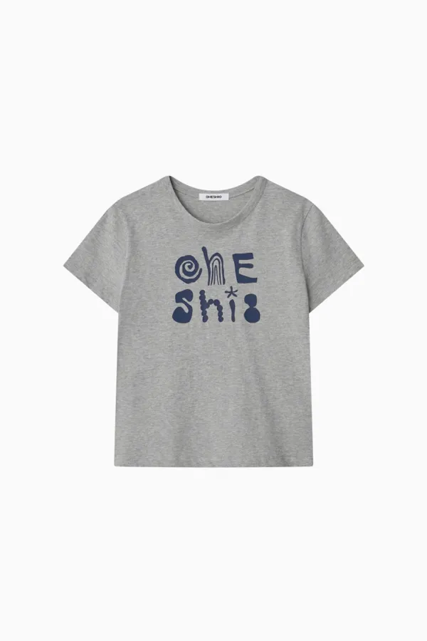 ART LOGO T-SHIRT, MELANGE