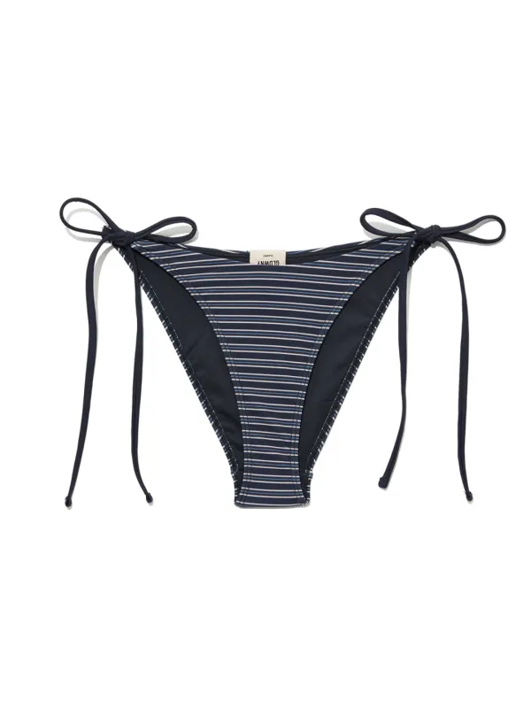 G ENCORE STRIPE BIKINI BOTTOM (NAVY STRIPE)
