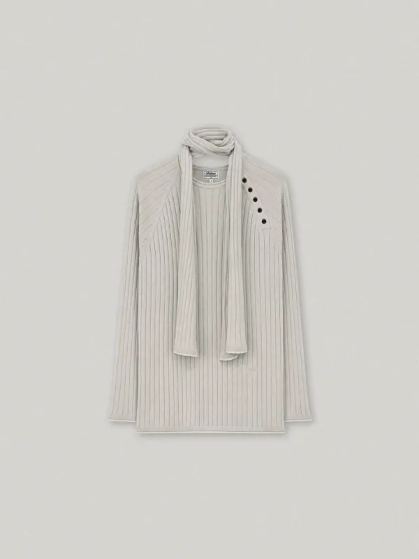 DOUILLET KNIT MUFFLER SET (OATMEAL)[10월 15일 예약배송]