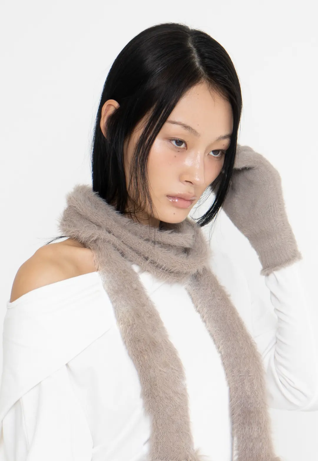 2000아카이브 ANGEL WING GLOVES (BEIGE) 상품 이미지 2