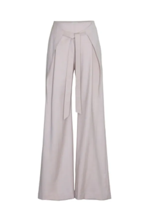 BRANCUSI WOOL BLEND TIE PANTS