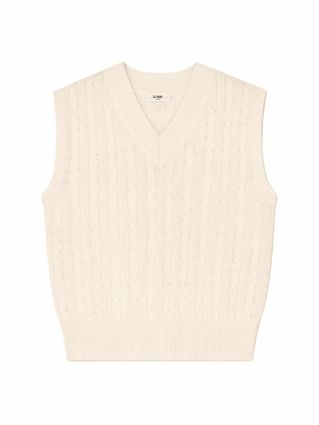 글로니 G CLASSIC WOOL VEST (CREAM) 상품 이미지 2
