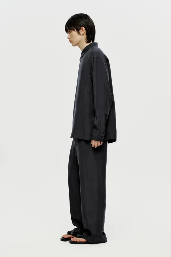 Cupro Wide String Pants