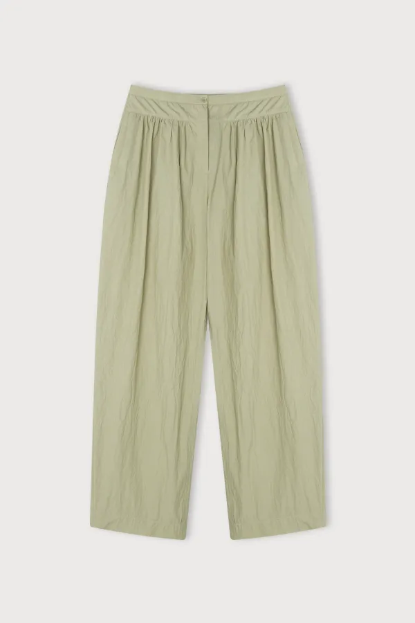 CREASE WIDE PANTS