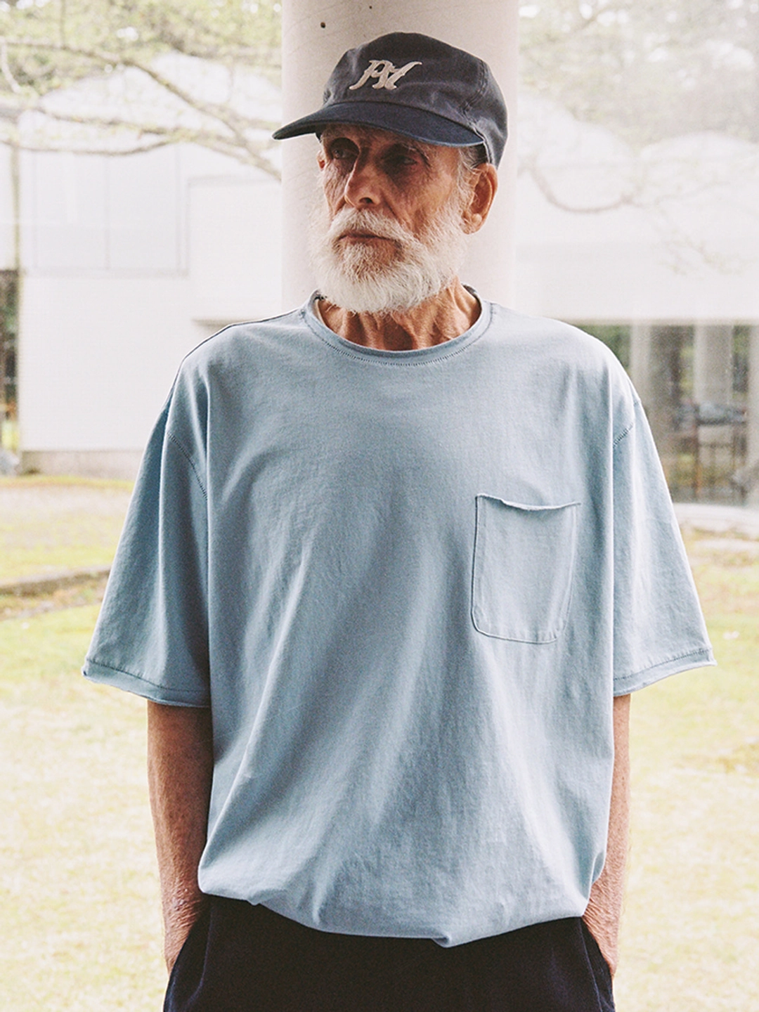 파르티멘토 VTG Washed Dense PA Ball Cap_Blue Navy 상품 이미지 2