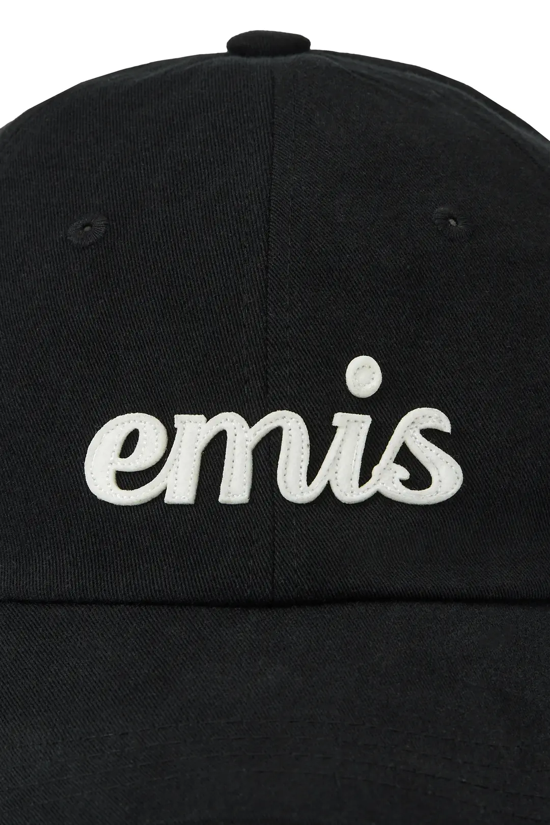 이미스 APPLIQUE BALL CAP-BLACK 상품 이미지 2