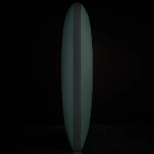 Classic Longboard 7Ft 10In - Matte Green & Tonal Stripe