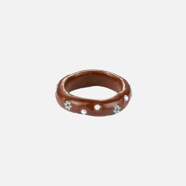 flower farm ring-brown