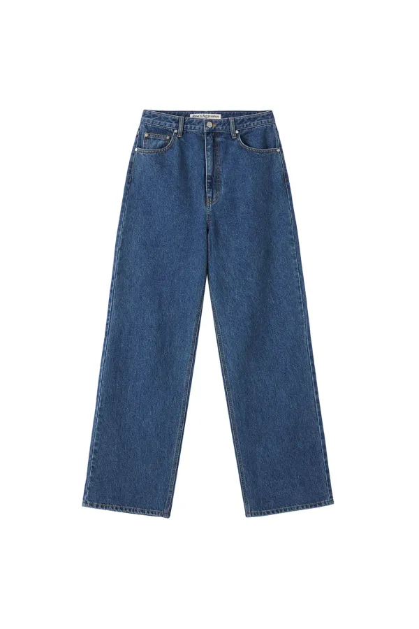 RR WIDE JEANS - BLUE
