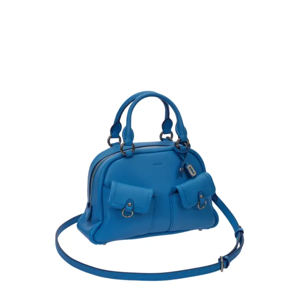 Toque Pocket Tote Piccolo (토크 포켓 토트 피콜로) Capri Blue