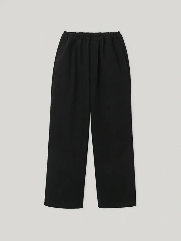 Nose Cotton Pants Black (2nd)