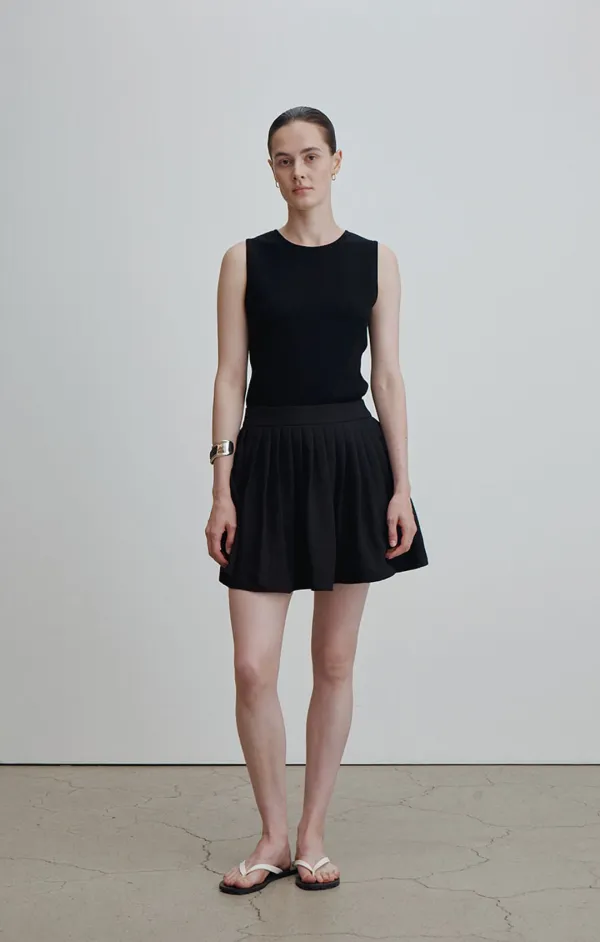 MILTON PLEATED MINI SKIRT