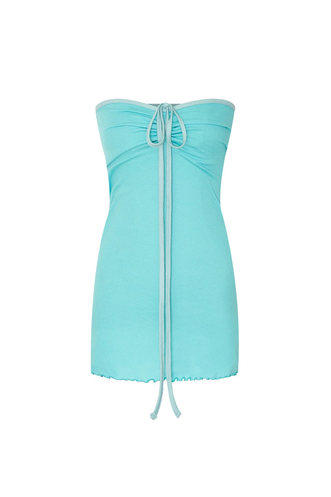 투머치택스 TUBE MINI DRESS (AQUA) 상품 이미지 1