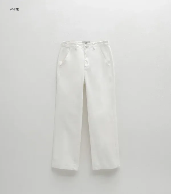 (Z-PT-5559)ESSENTIAL PHILO COTTON DENIM PANTS