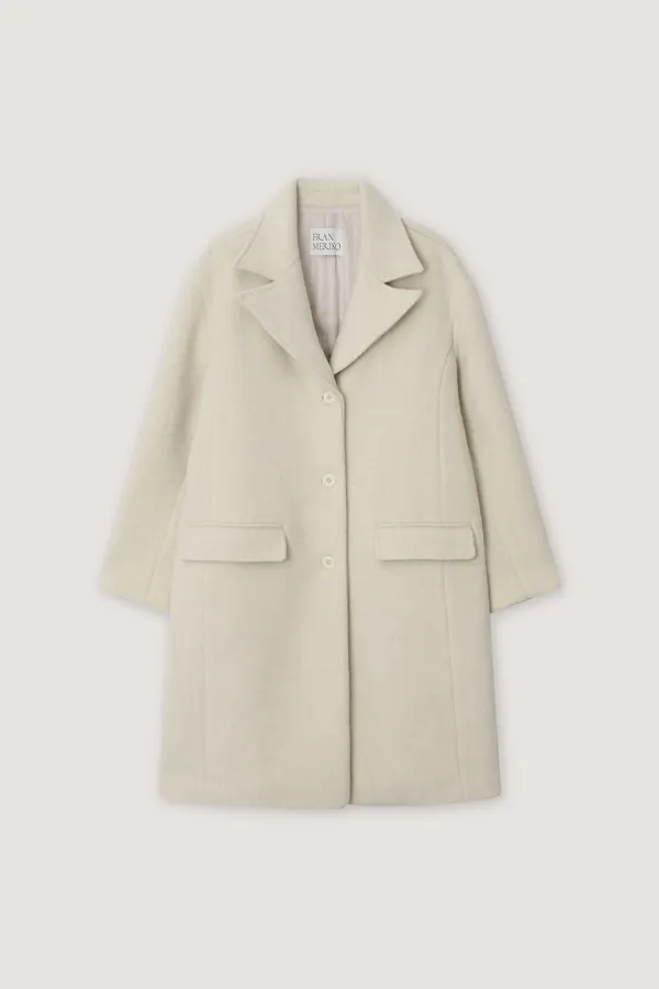 Berlin Wool Coat - Cream