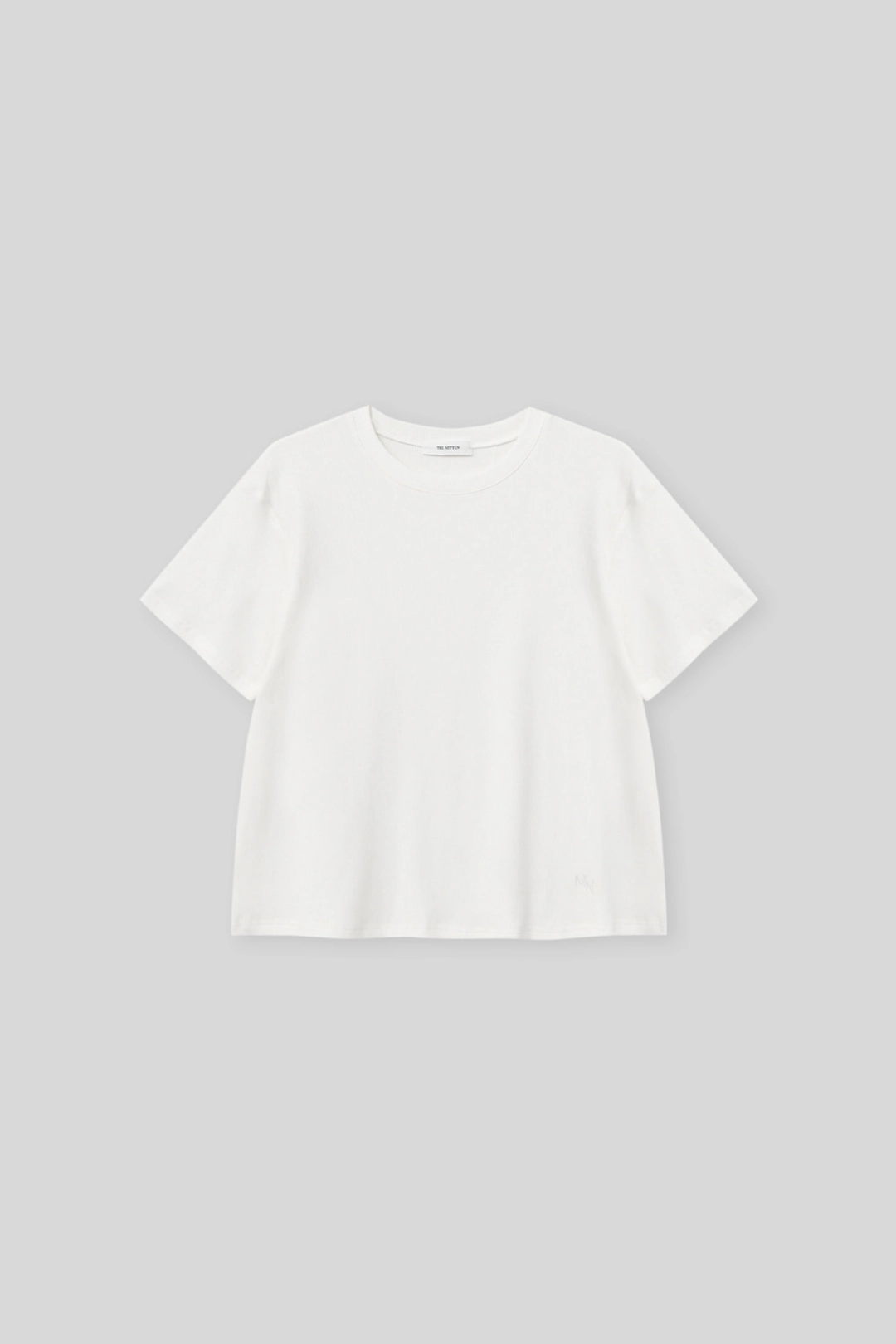 더미튼 Foyer half t-shirt (white) 상품 이미지 1