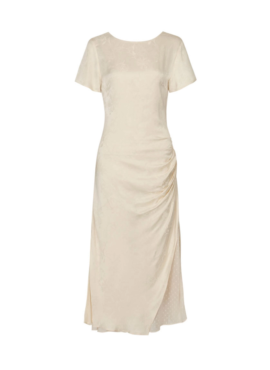 루루서울 Drape Half Sleeve Dress (Ivory) 상품 이미지 1