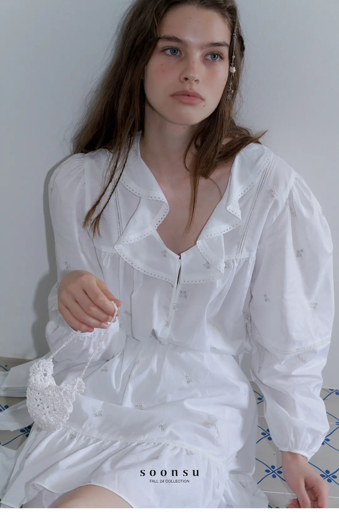 Silvery Blouse