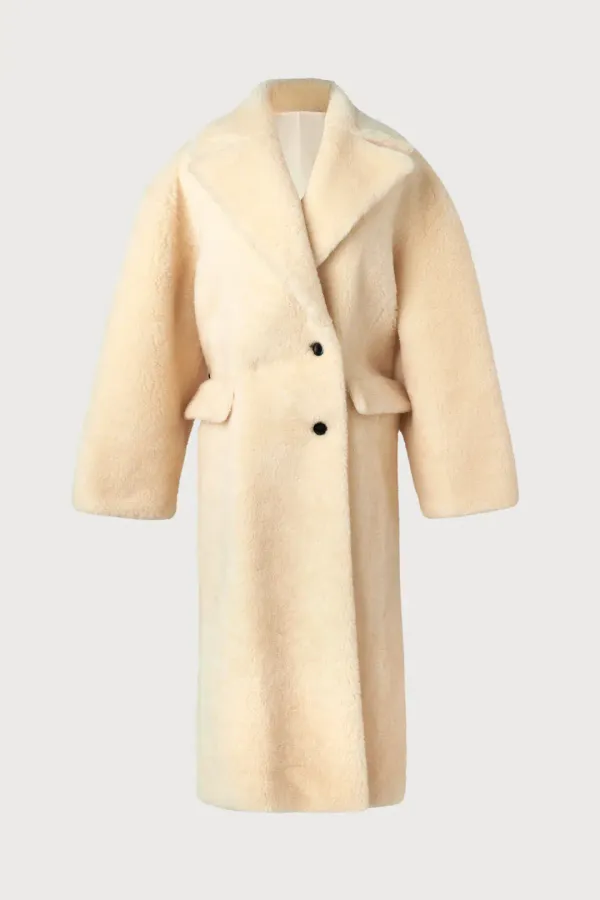 Part.7 Wool dumble Coat (Cream)