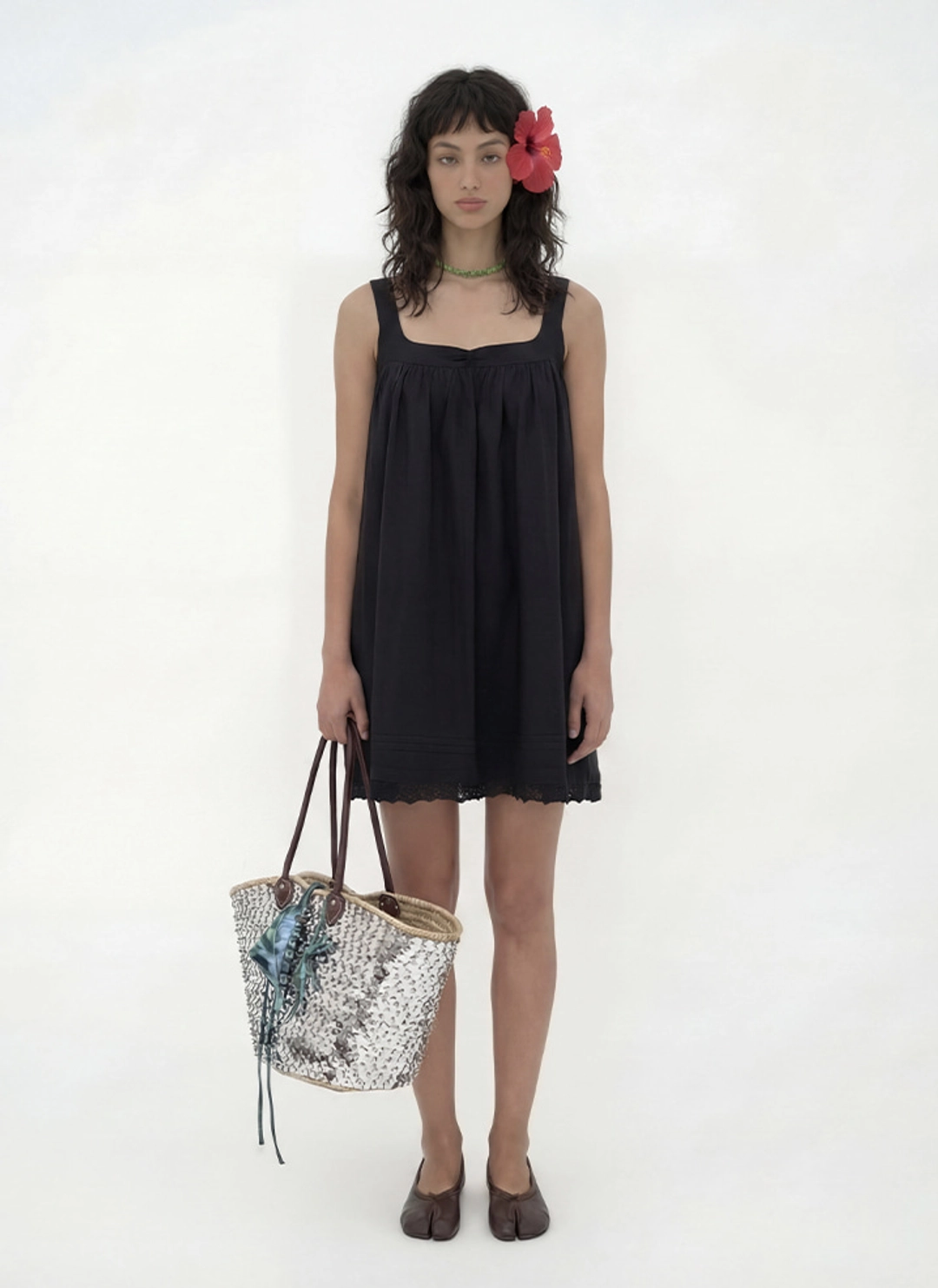 루루서울 BONNY MINI DRESS (BLACK) 상품 이미지 1