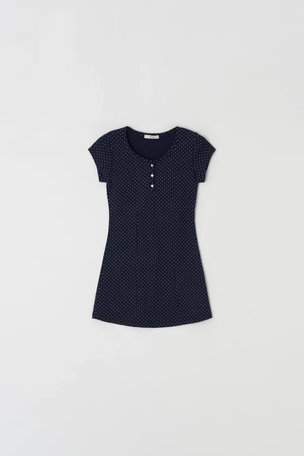 ginza west dot ops (deep navy)