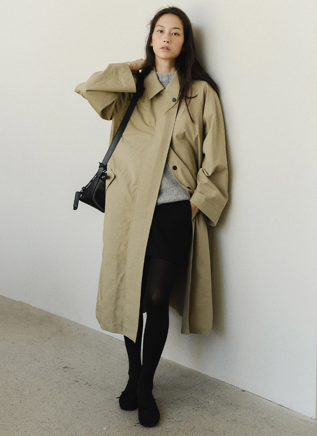 르닐 Noel Interlined Trench (Beige) 상품 이미지 2