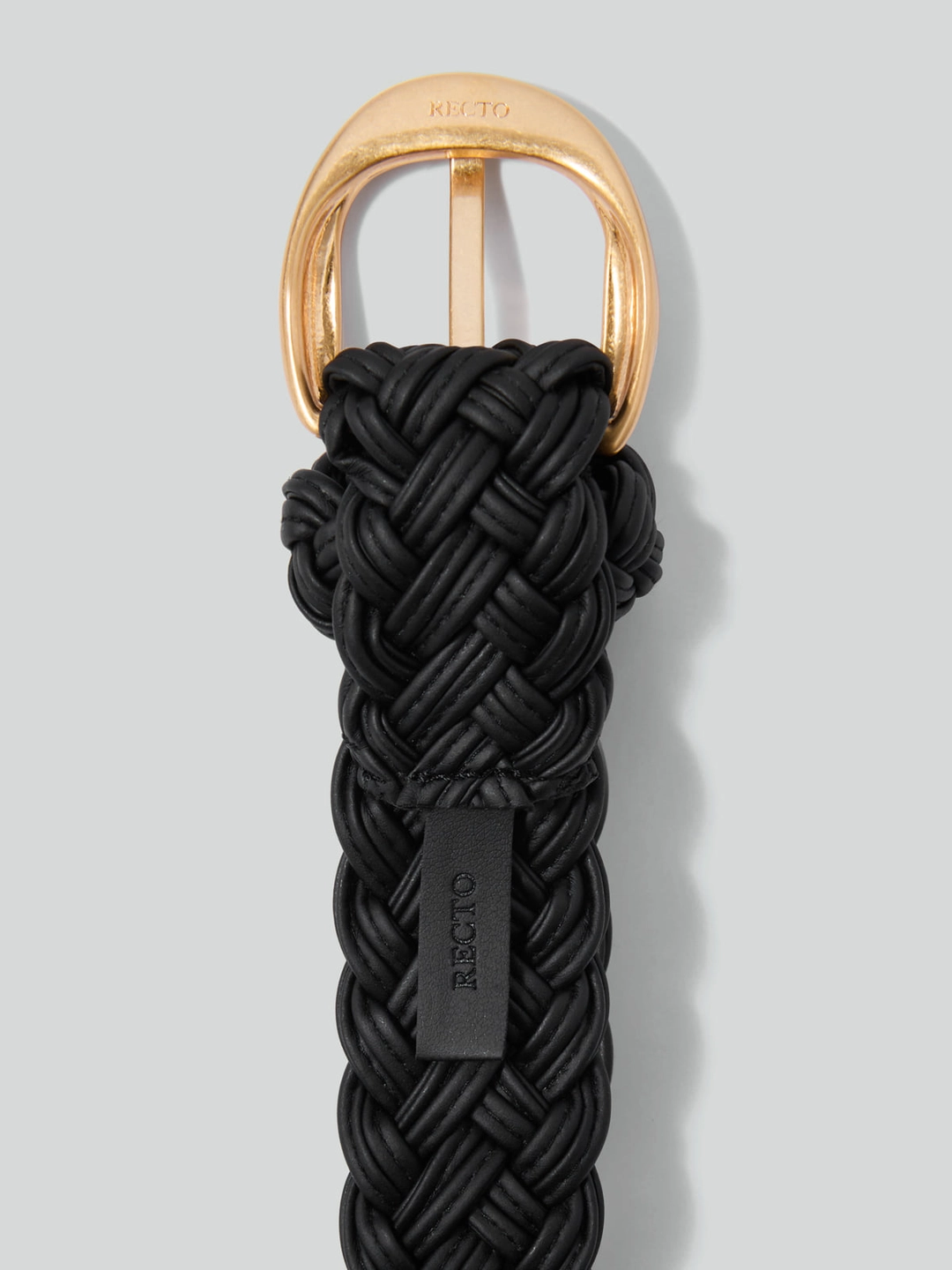렉토 SIGNATURE WEAVING BELT (BLACK) 상품 이미지 3
