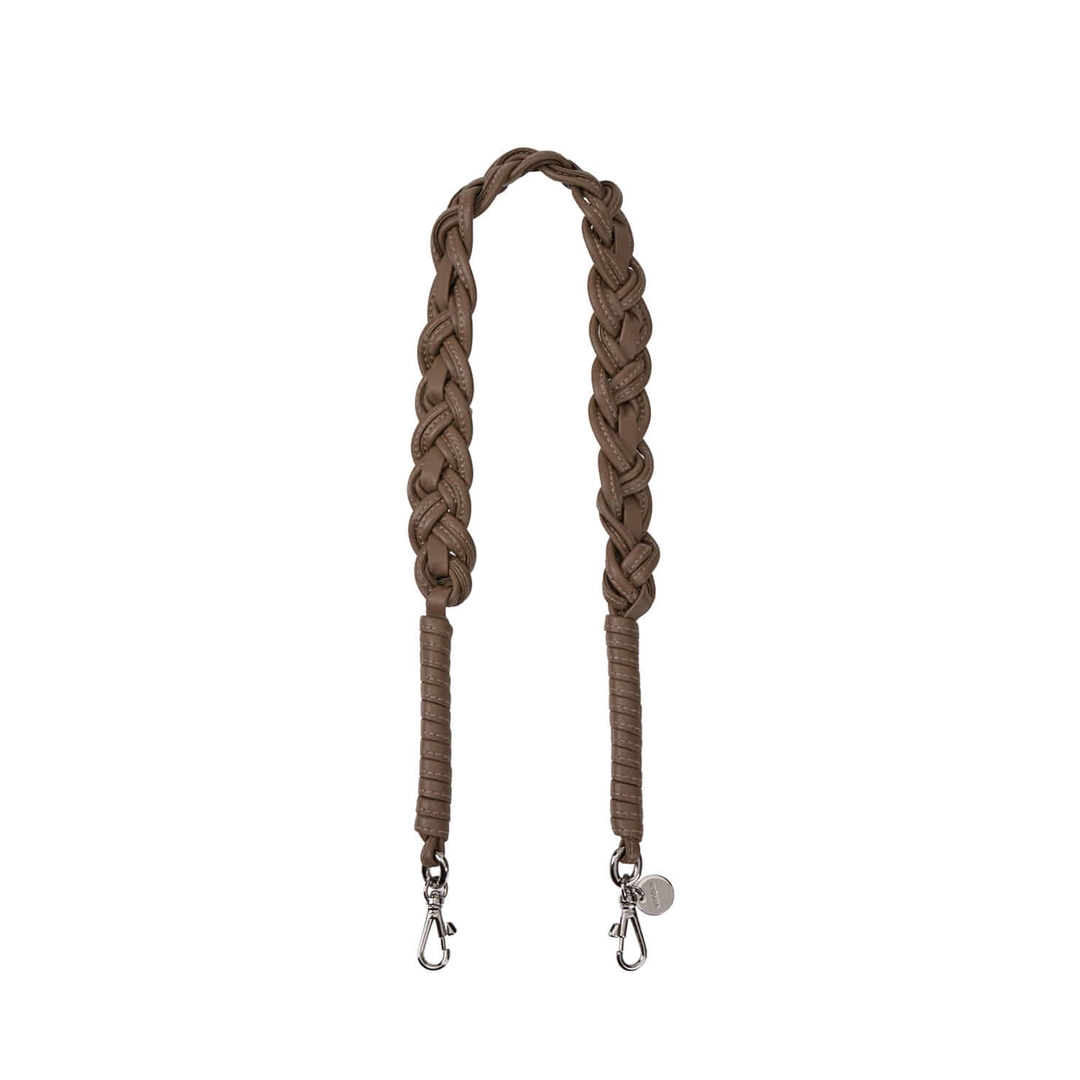 분크 Twist Leather Strap (트위스트 레더 스트랩) Khaki Beige 상품 이미지 1
