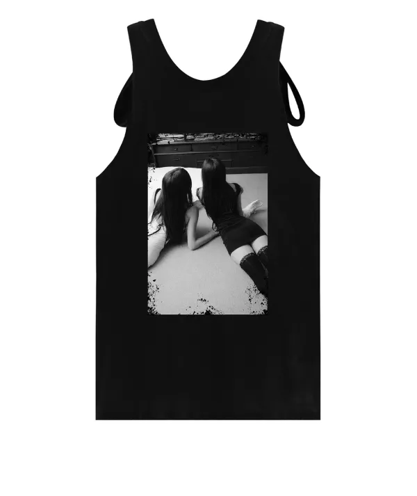 Muffler dress (Black)