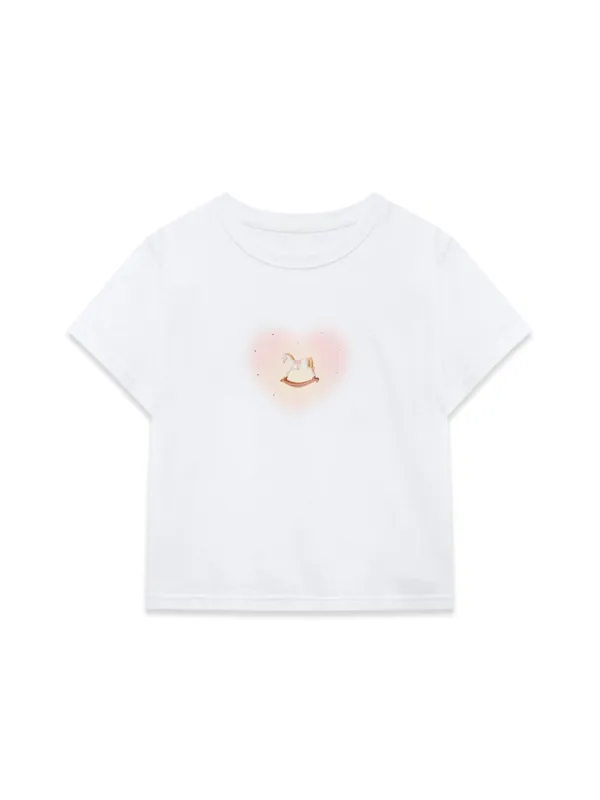 PONY HOTFIX T-SHIRT (WHITE)