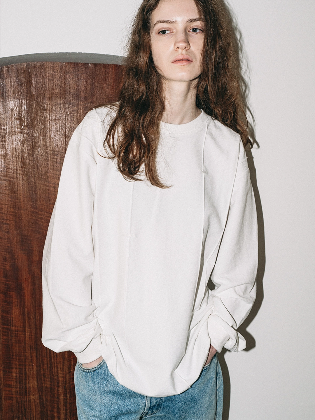 토콜 [RE STOCK] Pintuck Top - White 상품 이미지 1