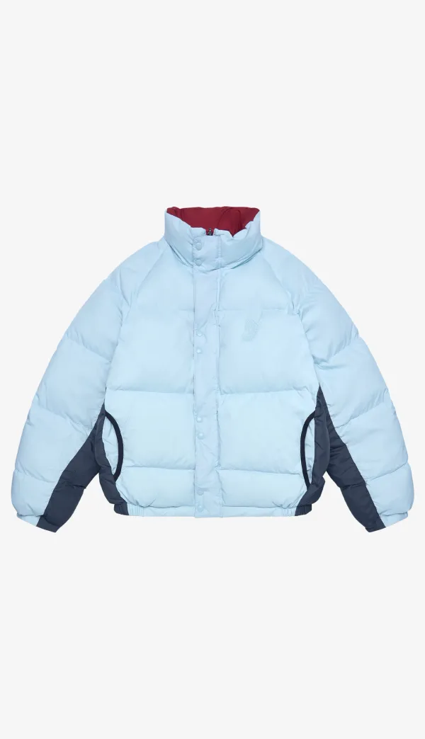 280. Reversible Duck Down Jumper _ Skyblue+Red