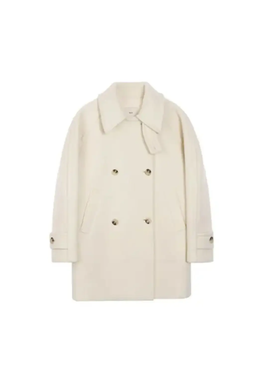 쏘이르 (4COLOR)HALF DOUBLE PEA COAT 상품 이미지 1