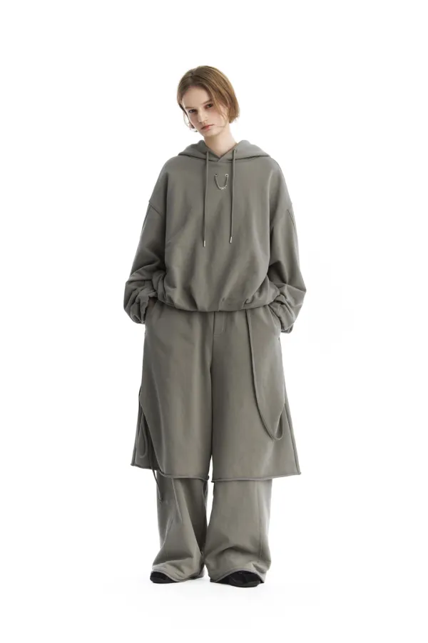 TMB Chain Volume Sweat Hoodie [ Gray ]
