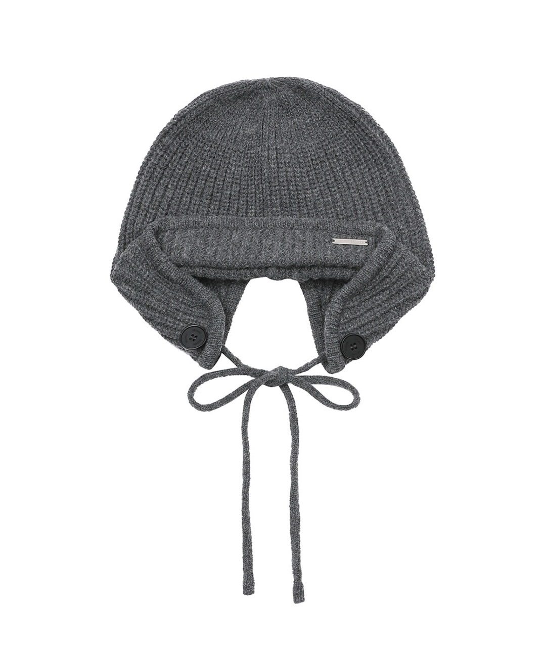미세키서울 Button trooper hat CHARCOAL 상품 이미지 2
