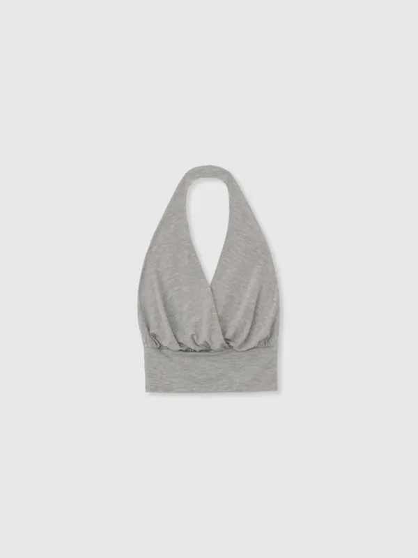 Split v top (Melange gray)