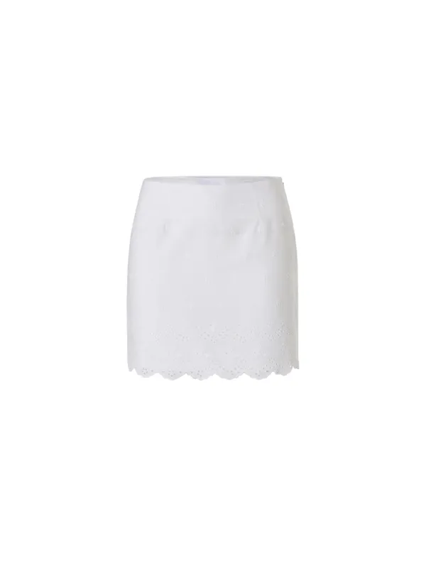 Scarlett mini skirt (Ivory)