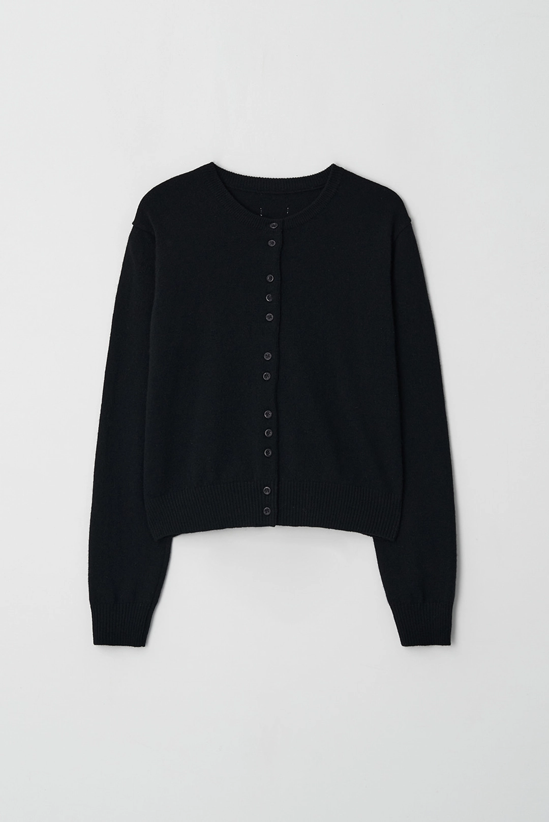 브렌다 브렌든 fine wool cardigan - black 상품 이미지 1