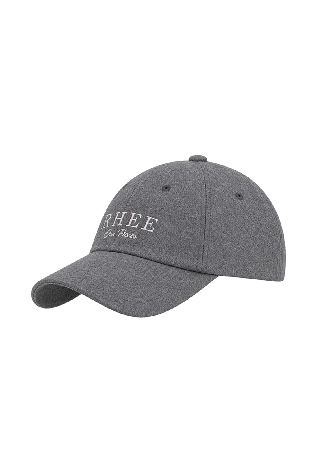리이 WOOL BALL CAP MELANGE GRAY 상품 이미지 1
