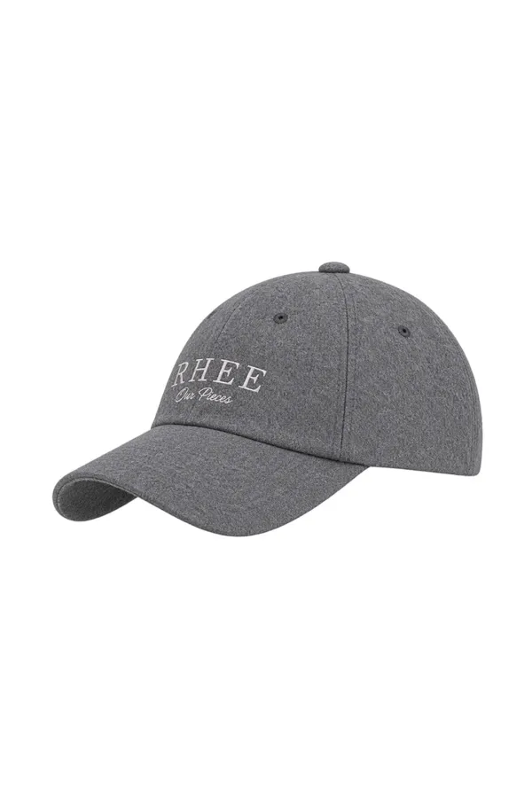 WOOL BALL CAP MELANGE GRAY
