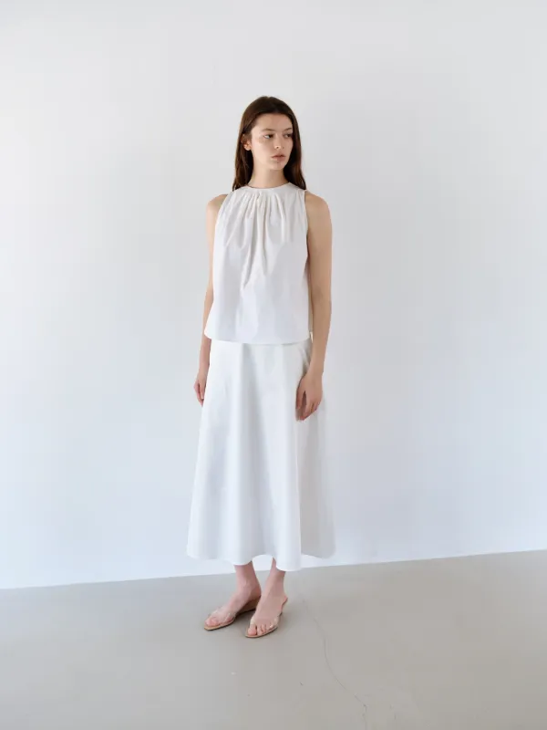 GATHERED PINTUCK TOP