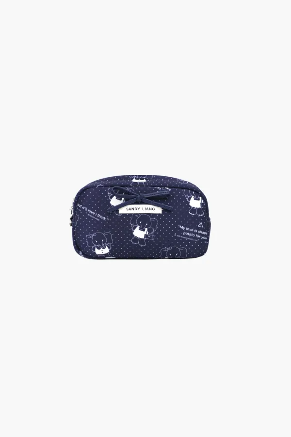 SMOL POUCH IN NAVY ELEPHANT