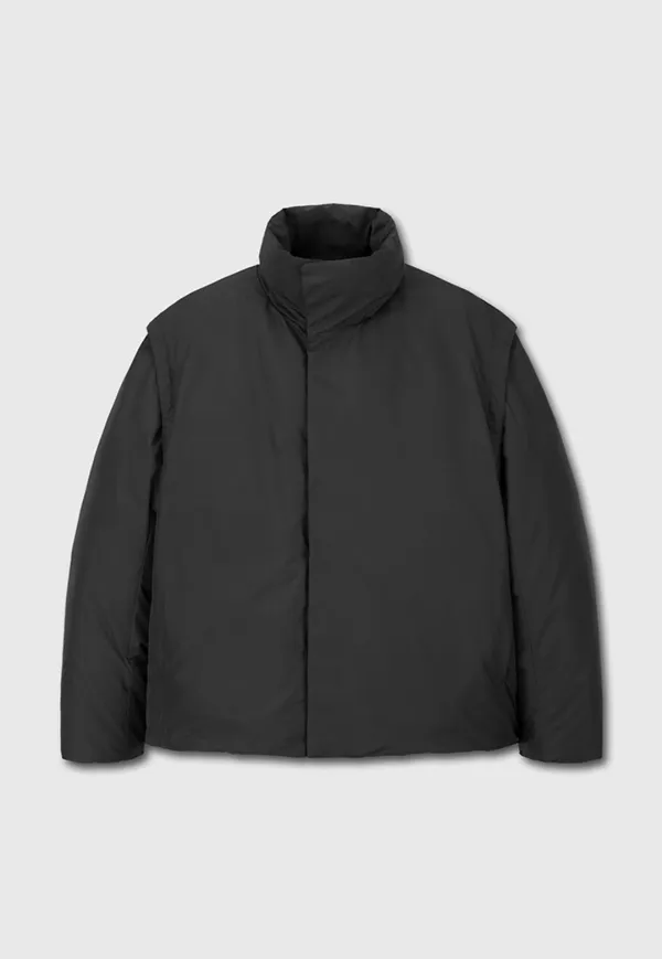 Down Puffer Jacket_ Black