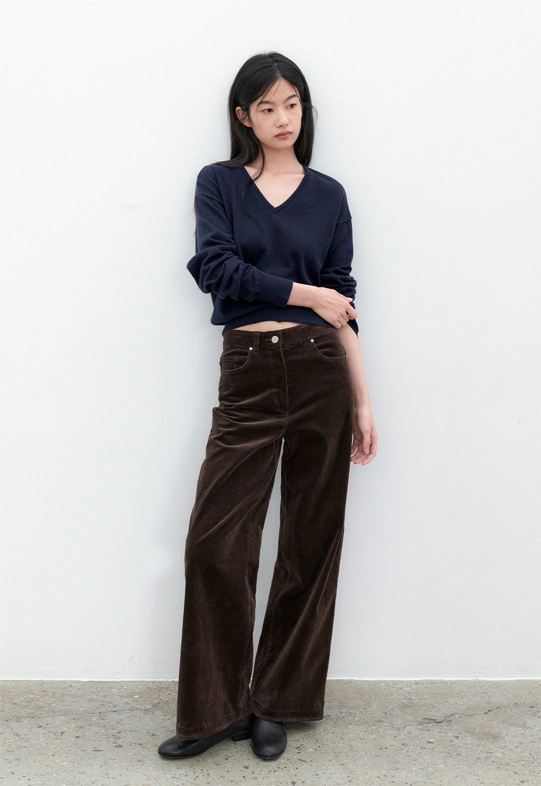 아뜰리에 나인 (PT-5801)CORDUROY WIDE PANTS 상품 이미지 3