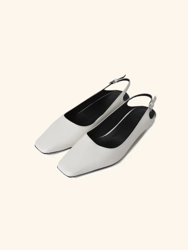CITY CUT kitten heel / 크림