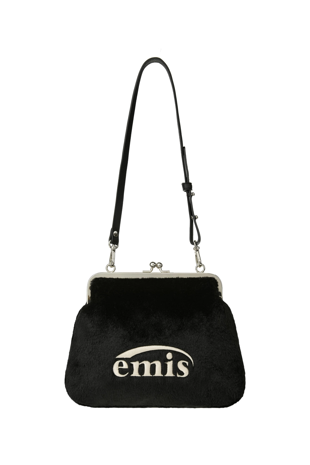 이미스 FUR FRAME PURSE BAG-BLACK 상품 이미지 2
