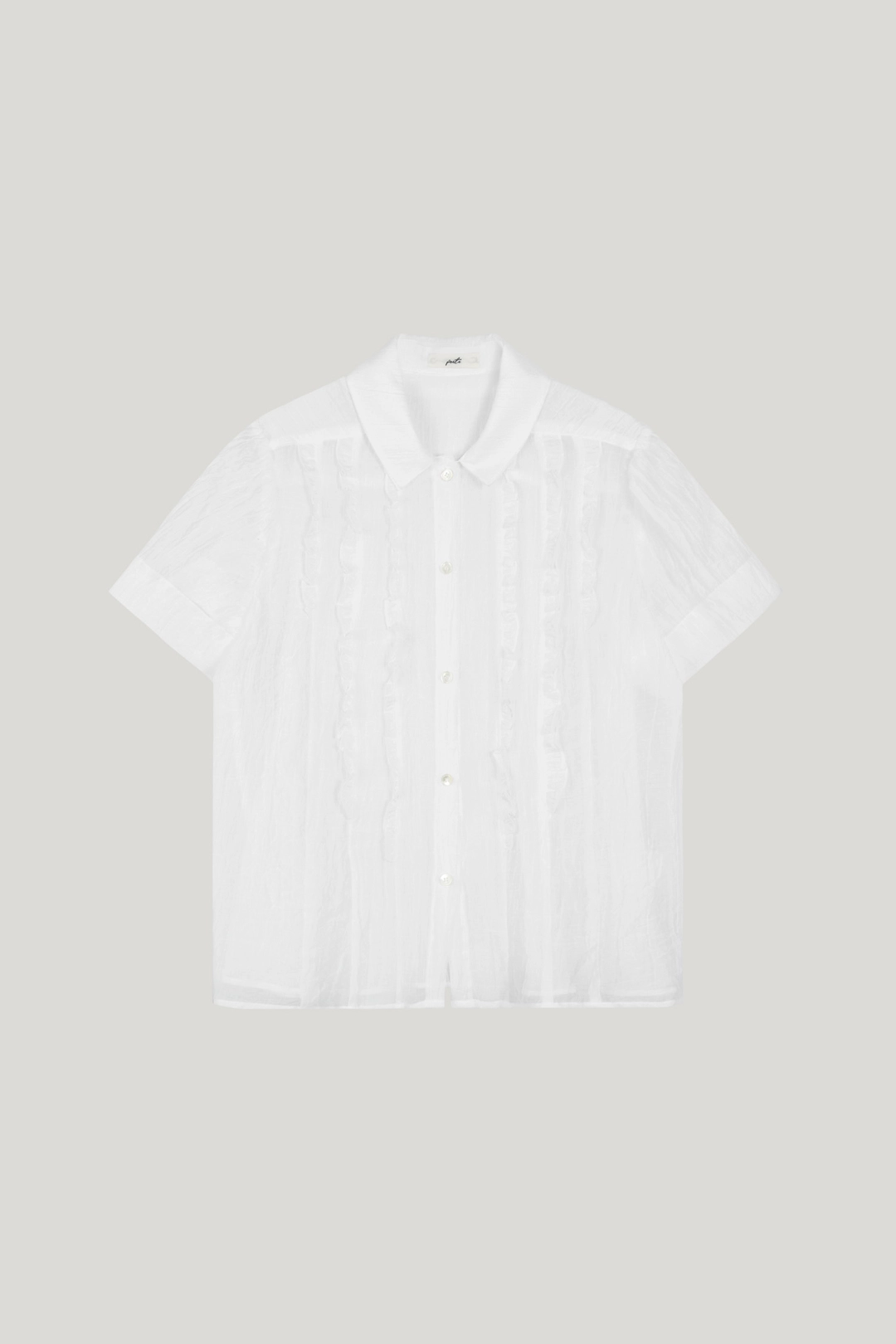 포에트 서울 [Restocks]breeze fill blouse_ivory 상품 이미지 1