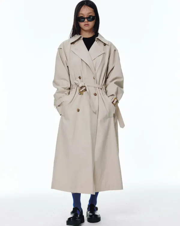 CENTAUR MAXI TRENCH COAT_BEIGE